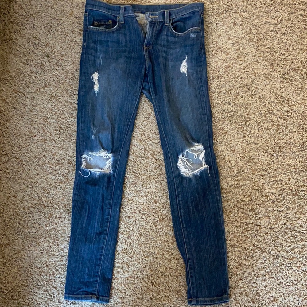 Carmar skinny distressed jeans